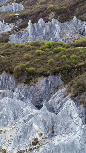 甘孜藏族自治州墨石公园航拍国家4A级旅游景区33秒视频