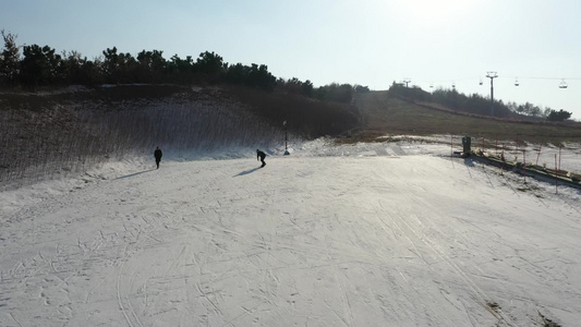 滑雪视频