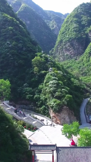 陕西华山风景区入口旅游景点38秒视频