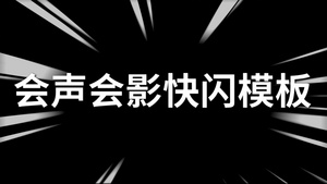 会声会影快闪宣传模板32秒视频