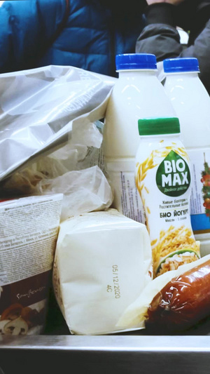 超市收银台购物塑料袋限塑令10秒视频