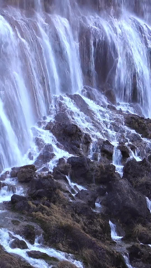 诺日朗瀑布实拍西游记取景地14秒视频