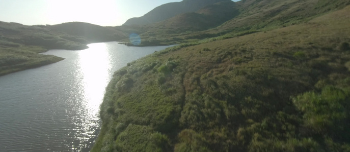 山川湖泊海水视频