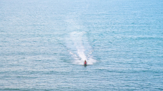 海水摩托艇4K视频