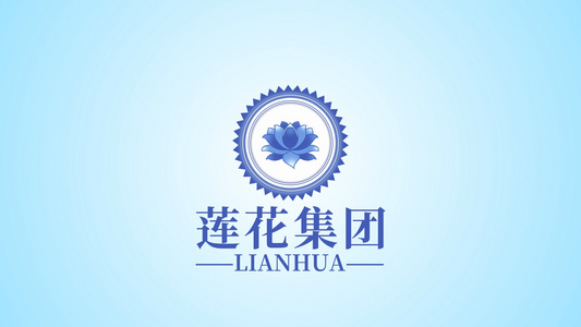 简约干净粒子汇聚LOGO演绎AE模板视频