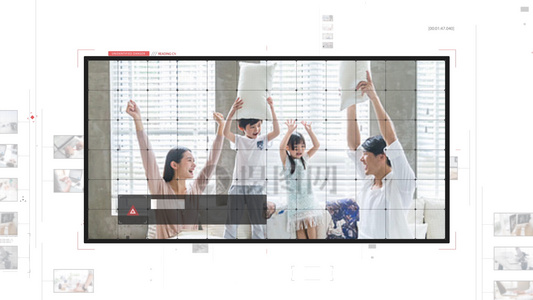科技商务图文AEcc2017视频模板视频