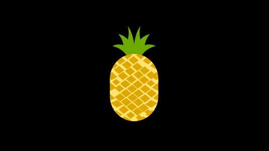 mg动态菠萝水果食物视频素材视频