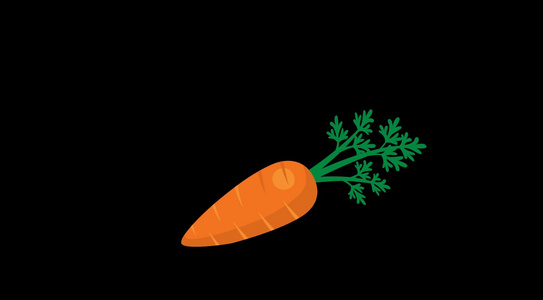 mg动态胡萝卜蔬菜食物视频素材视频