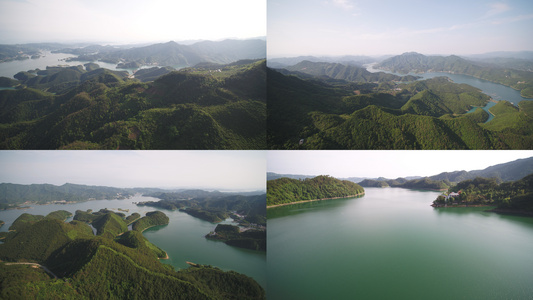 【旅游宣传片】4K浙江杭州千岛湖航拍宣传片合集视频