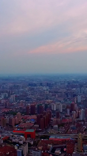 上海城市天际线上海航拍51秒视频