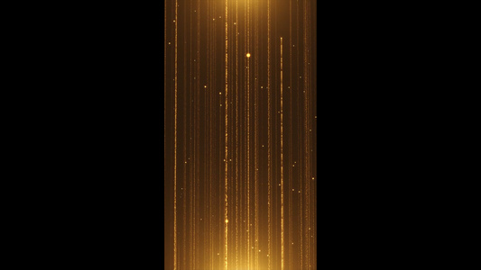 金色粒子背景视频