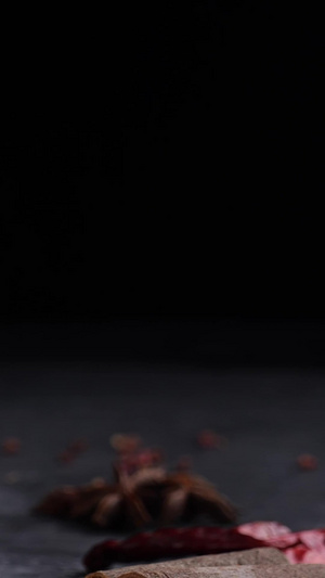 金针菇移镜干锅食材9秒视频