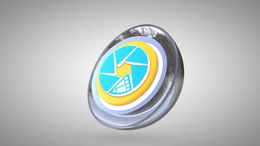 科技未来质感简洁logo展示AE模板视频
