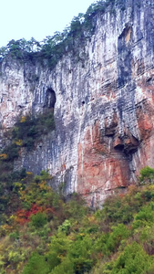 航拍山峰合集撕拉河视频