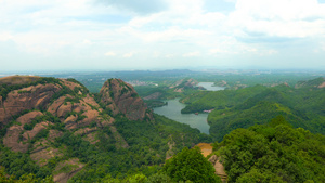 5A风景区世界自然遗产龟峰景区延时合集4K44秒视频