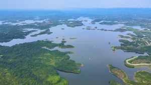 风景重庆长寿湖景区50秒视频