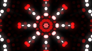 红色波点抽象灯光背景视频45秒视频