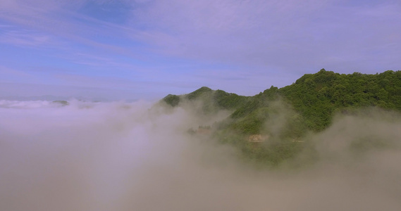 秦岭云海航拍视频