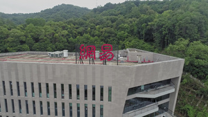4K广州网易总部大楼航拍40秒视频