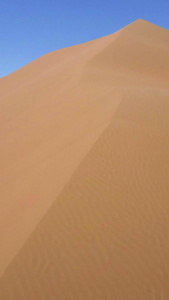 腾格里航拍沙漠大沙丘大自然视频