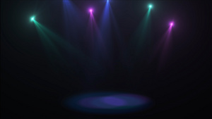 4K酒吧舞台爆闪灯光元素10秒视频