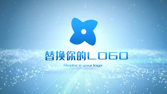 4K简洁logo演绎AE模板视频