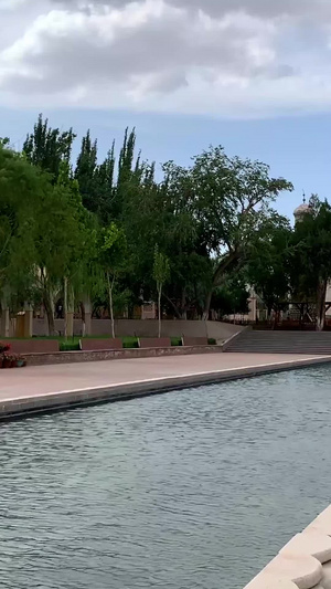 实拍5A喀什古城著名景点香妃园景区香妃墓建筑视频合集古建筑106秒视频