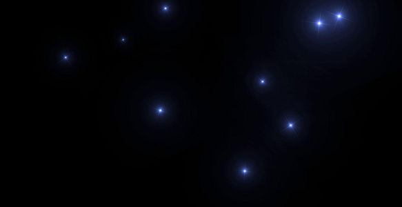 星星闪烁背景[许多星星]视频