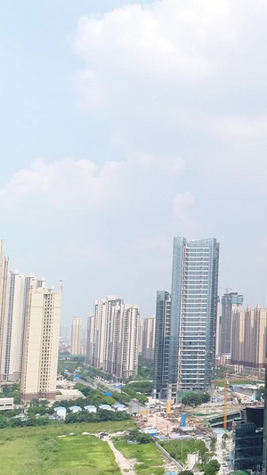 荣耀国际大厦 航拍高楼大厦44秒视频