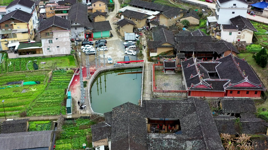 空镜头云水谣航拍视频