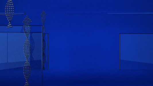 蓝色抽象背景视频