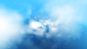 蓝天白云穿梭背景视频12秒视频