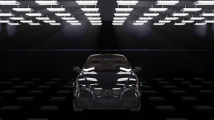 3D汽车组装18秒视频