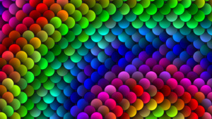 多彩的波动变色小球6秒视频