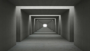 灰色质感隧道穿梭背景视频10秒视频