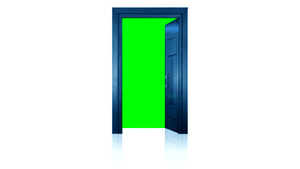 一扇门打开绿幕素材视频10秒视频