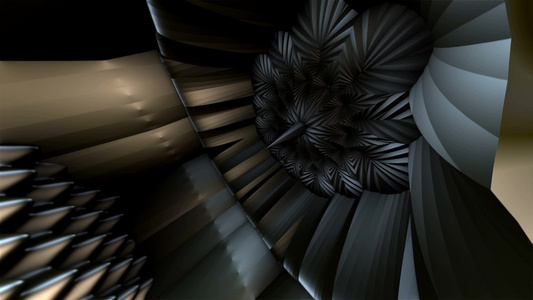 3D粒子运动背景视频