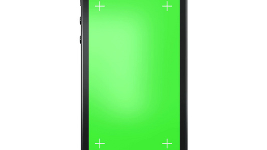 智能手机动画绿幕视频