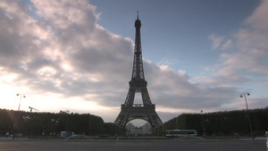 巴黎埃菲尔铁塔34秒视频