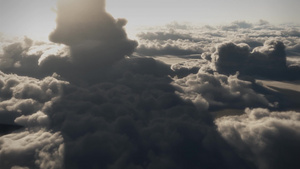 极端天气穿越探索飞越云层21秒视频