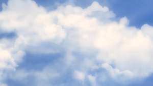 飞行通过云层背景7秒视频