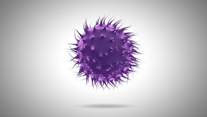 流感细菌概念29秒视频