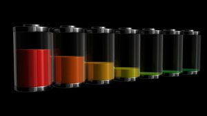3D电池能源图20秒视频