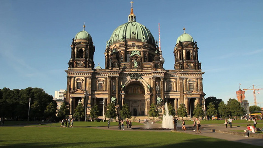 德国柏林大教堂视频