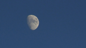 天空中的月亮28秒视频