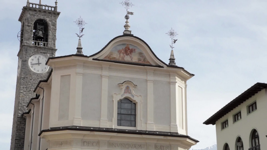 意大利的古董教堂视频