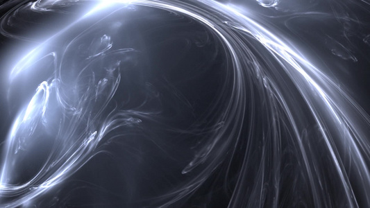 黑白粒子线条运动视频