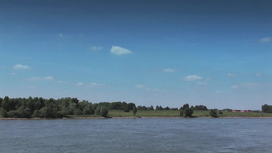 莱茵河对岸的树林9秒视频