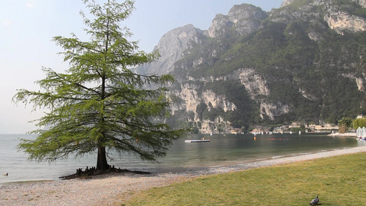 意大利加尔达湖风景视频