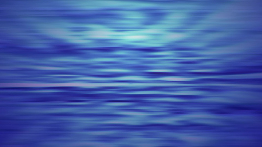 平静的蓝色柔光线条缓慢运动视频